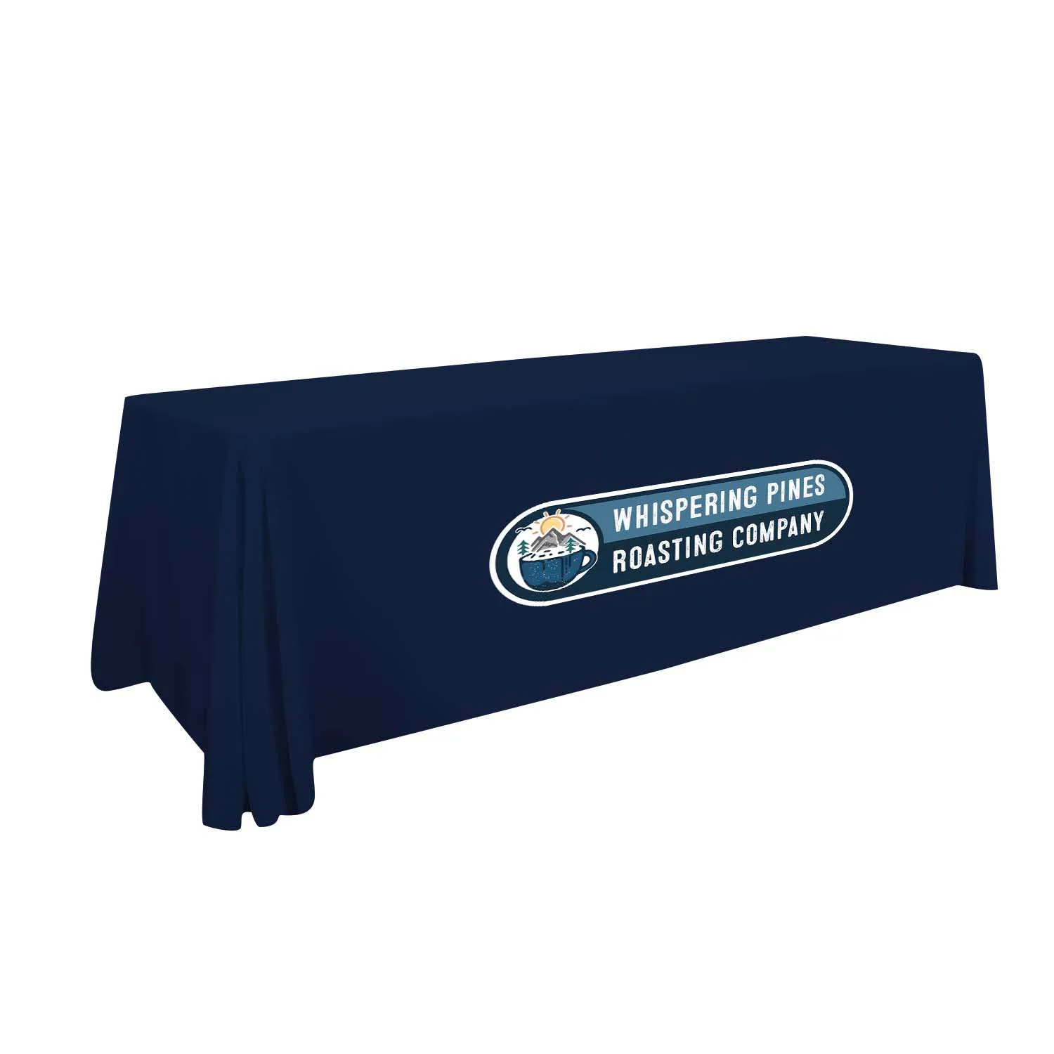 8' Stain Resistant Pro 4-Sided Throw Full-Color Imprint