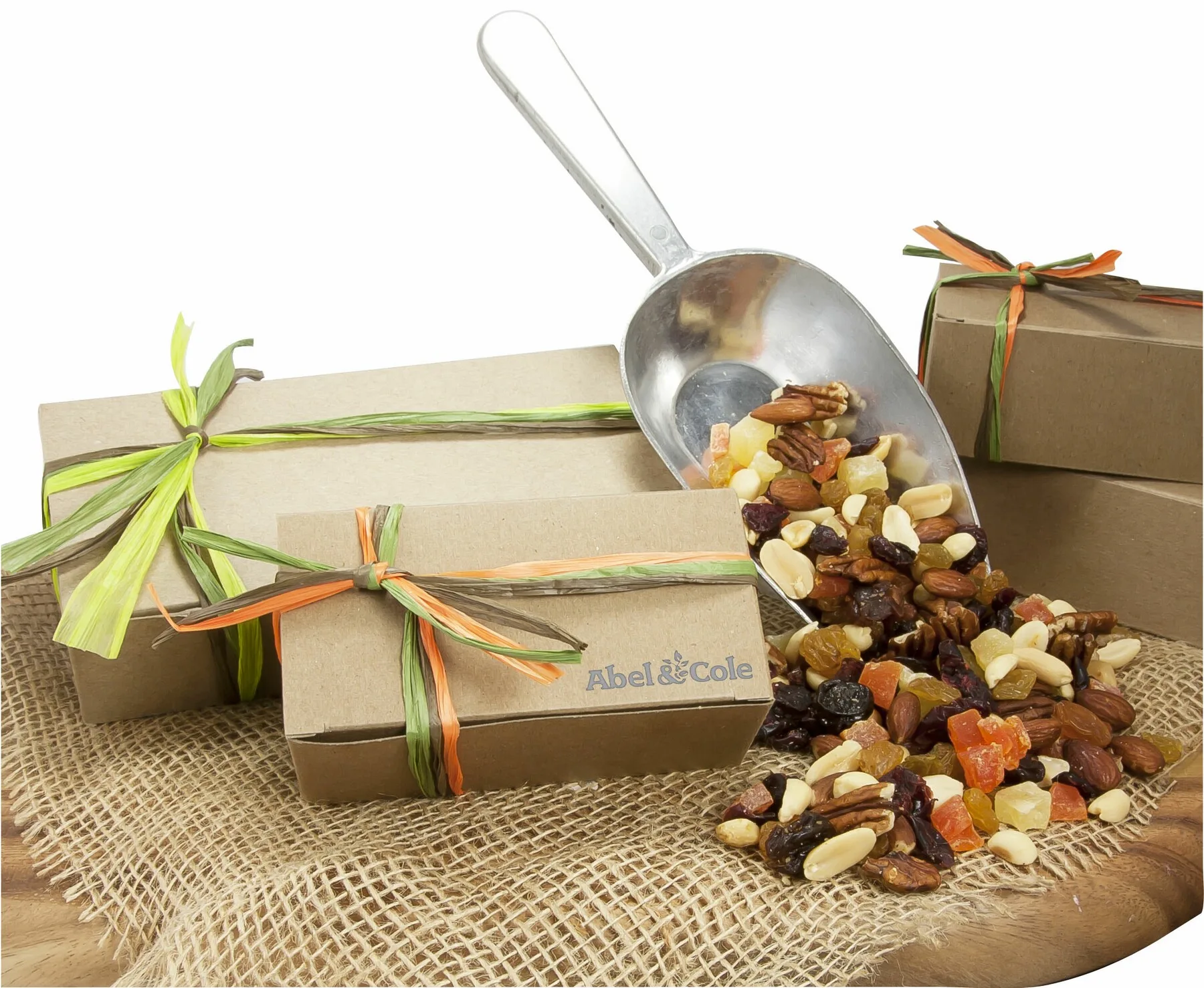 Small Natural Kraft Box with Cherry Berry Mix