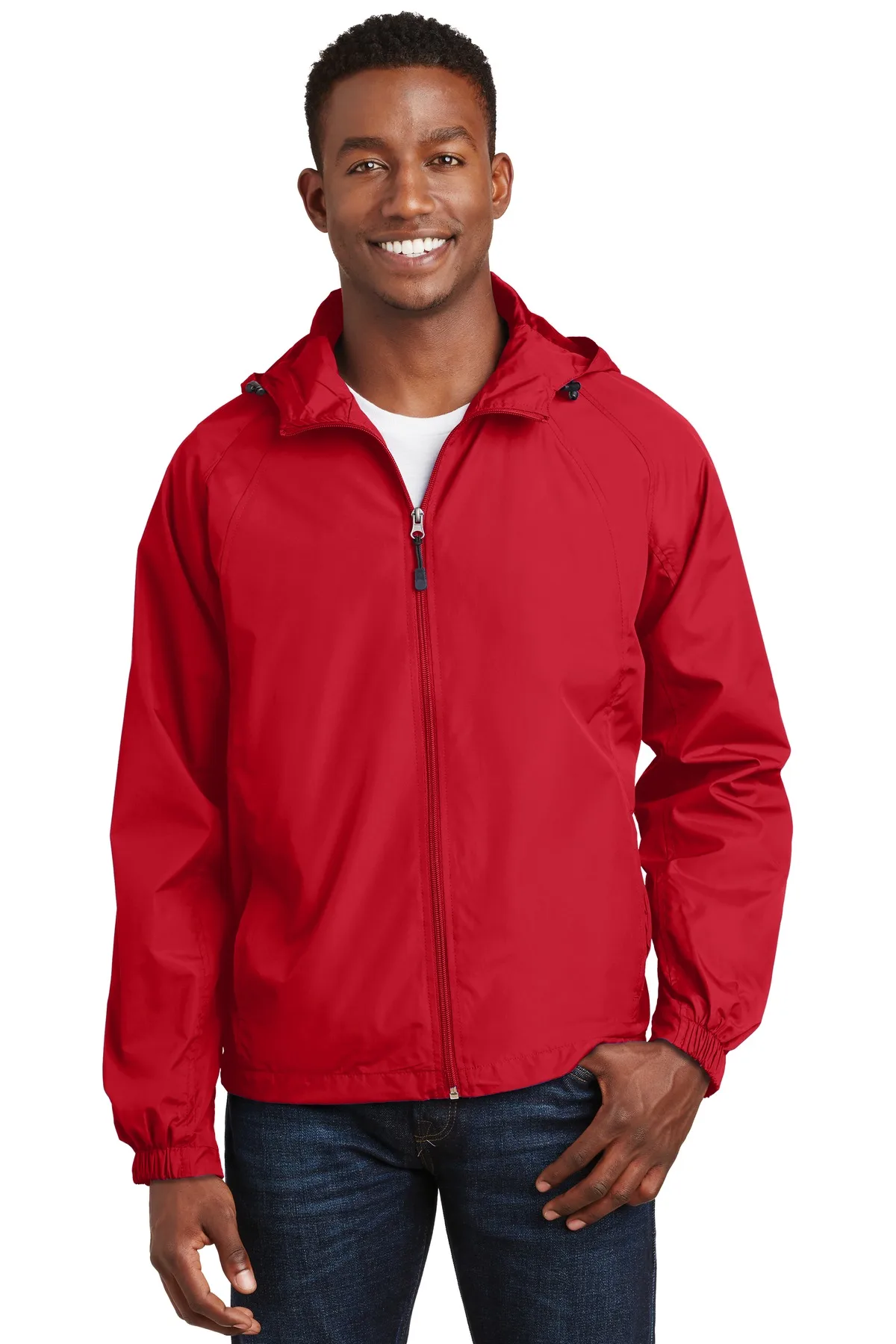 Sport-Tek® Hooded Raglan Jacket. view 5