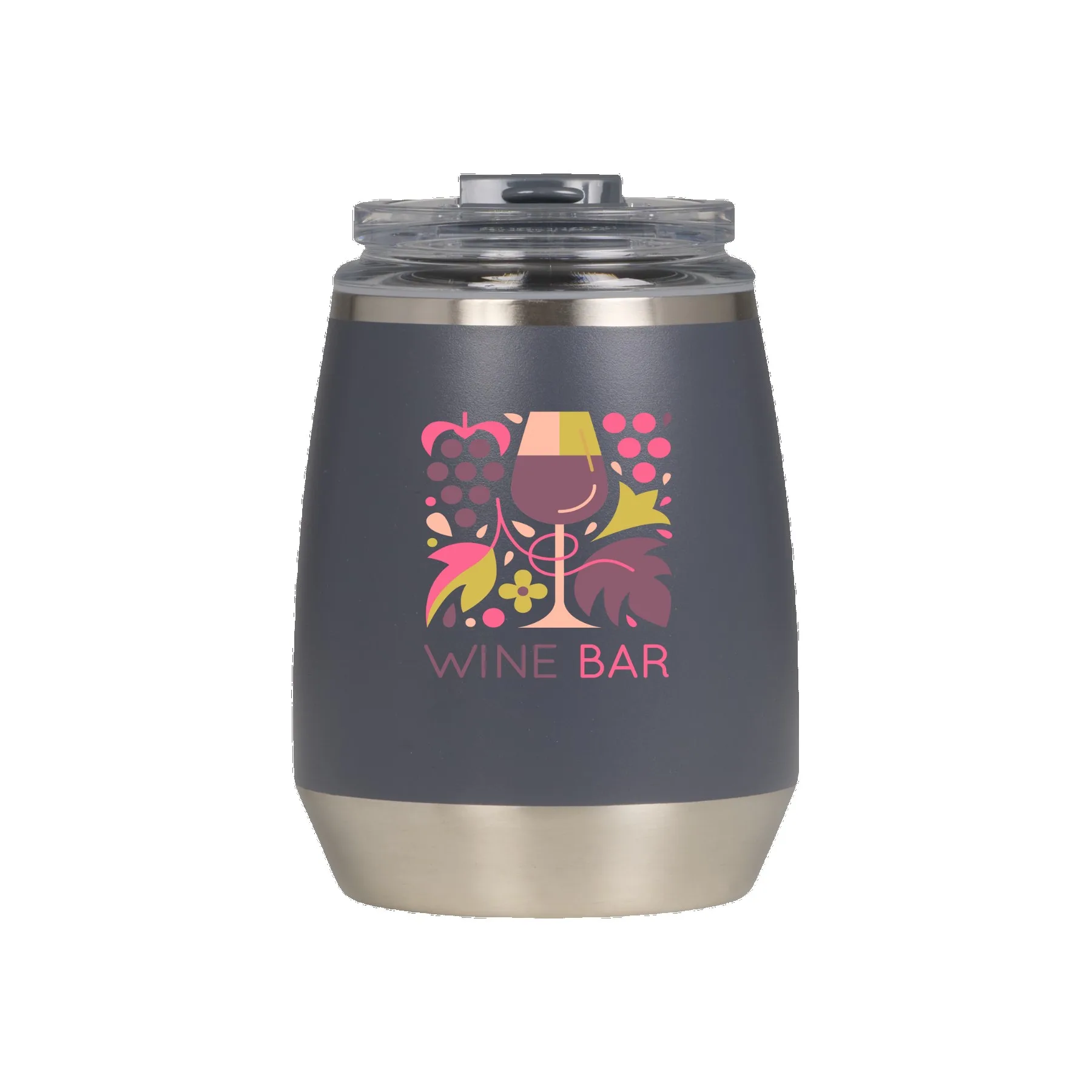 10 Oz. Igloo® Flip n' Sip Stainless Steel Wine Tumbler view 5