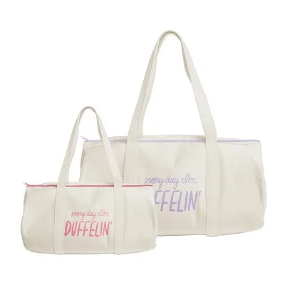 Continued Darling Duffel (Natural Canvas) Large view 2