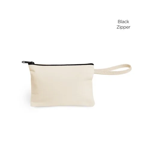 Continued Penny Key Ring Pouch (Natural Canvas) view 2