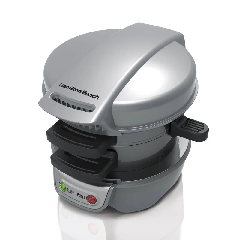 Hamilton Beach® Gray Breakfast Sandwich Maker