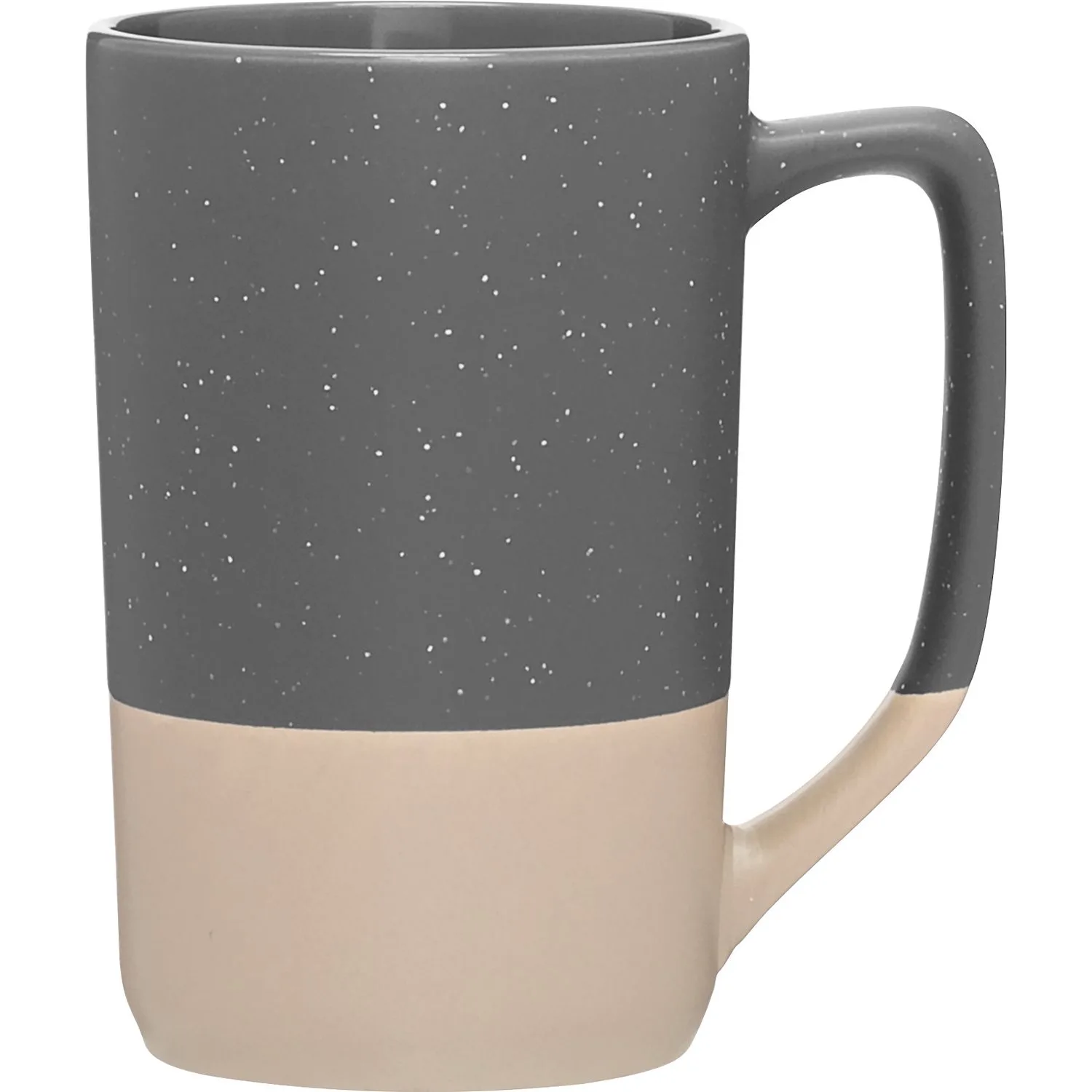 17 oz Damon Ceramic Mug (Gray) view 2