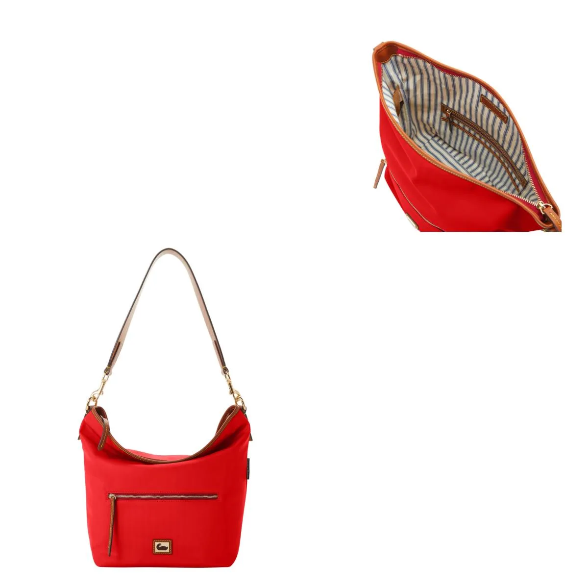 Dooney & Bourke Red Wayfarer Hobo