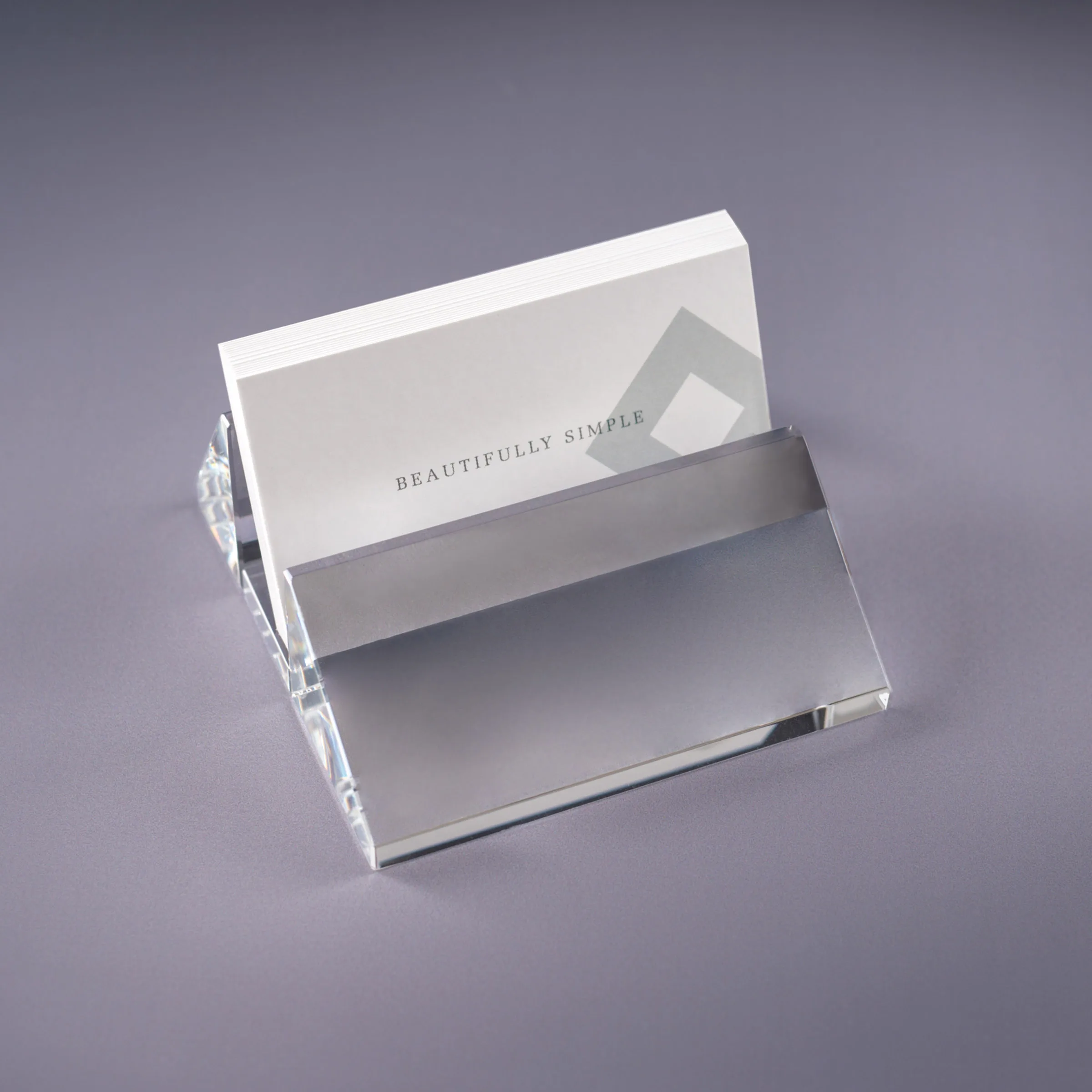 64 Oblique Card Holder-BLANK