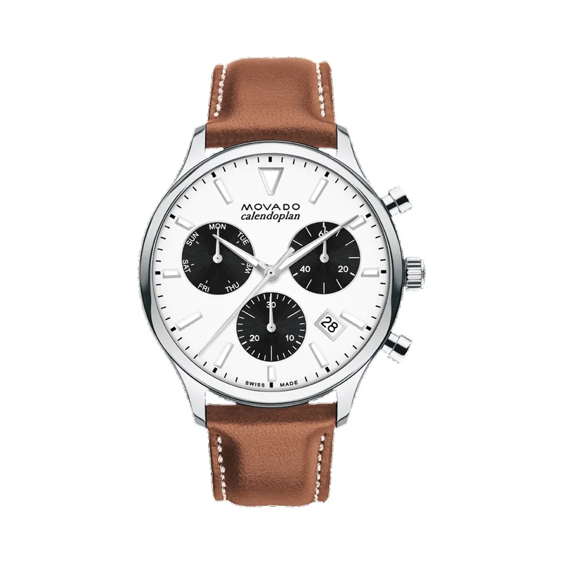 Movado Men's Heritage Calendoplan Chronograph Watch
