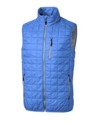 Cutter & Buck Rainier PrimaLoftÂ® Mens Eco Insulated Full Zip Puffer Vest view 2