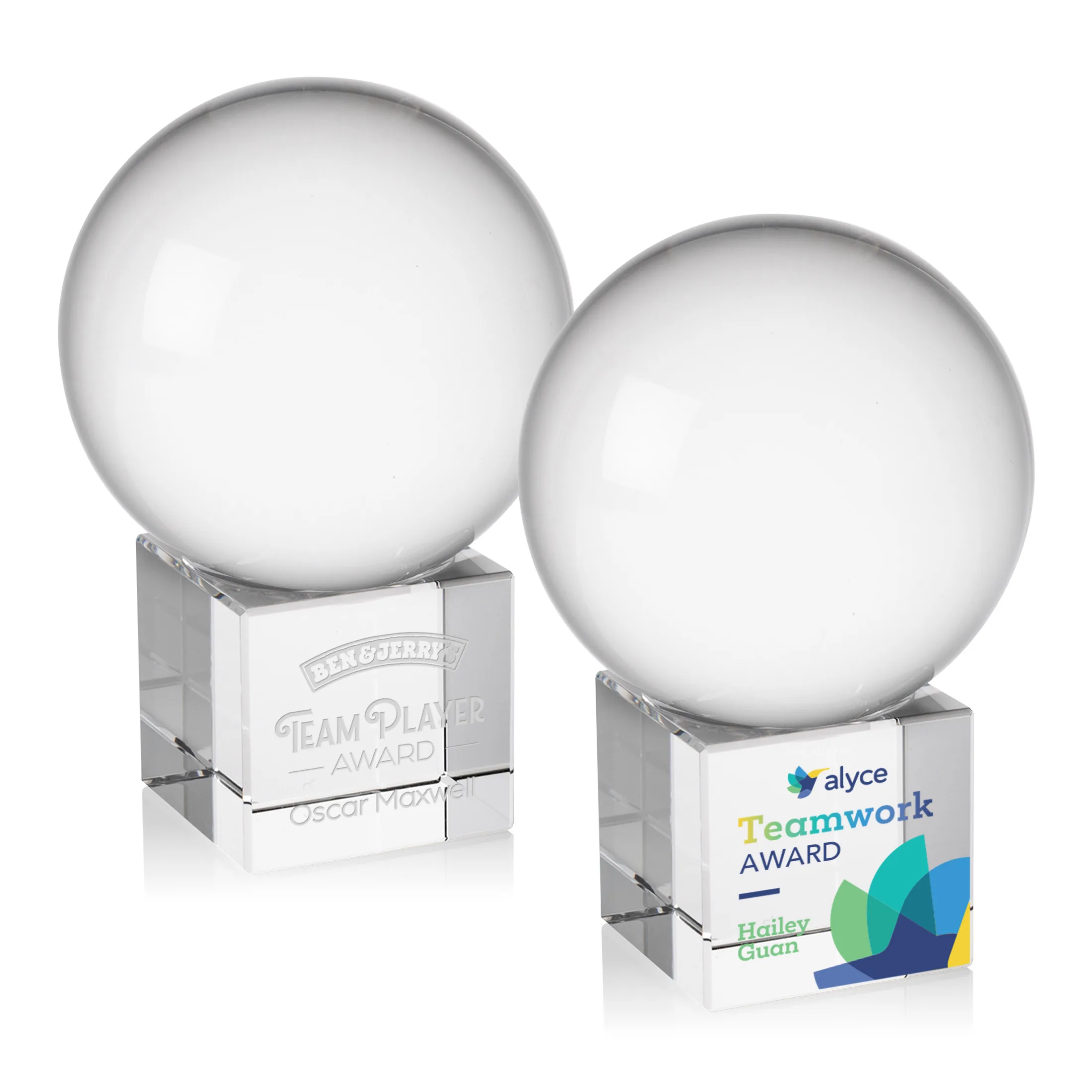 Crystal Ball Award on Cube