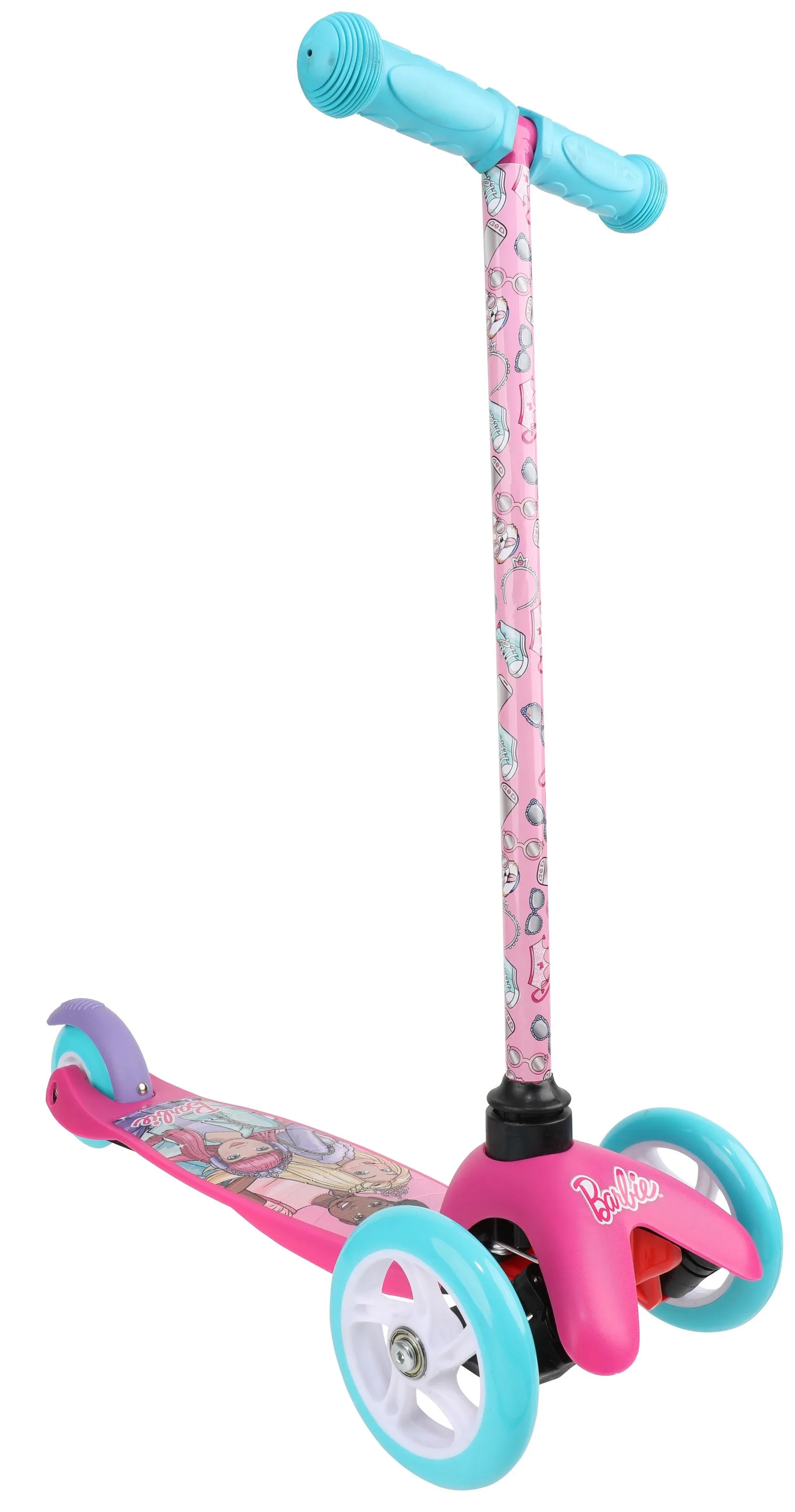 Toys Barbie - 3 Wheel Tilt & Turn Scooter