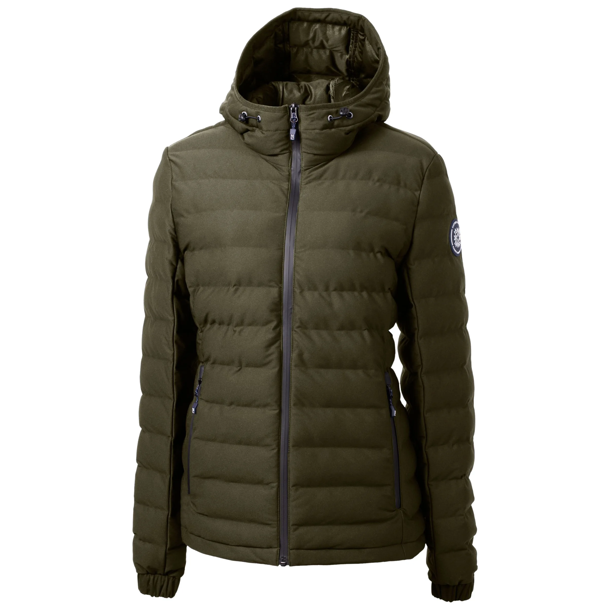 Cutter & Buck Mission Ridge Repreve? Eco Insulated Womens Puffer Jacket view 3