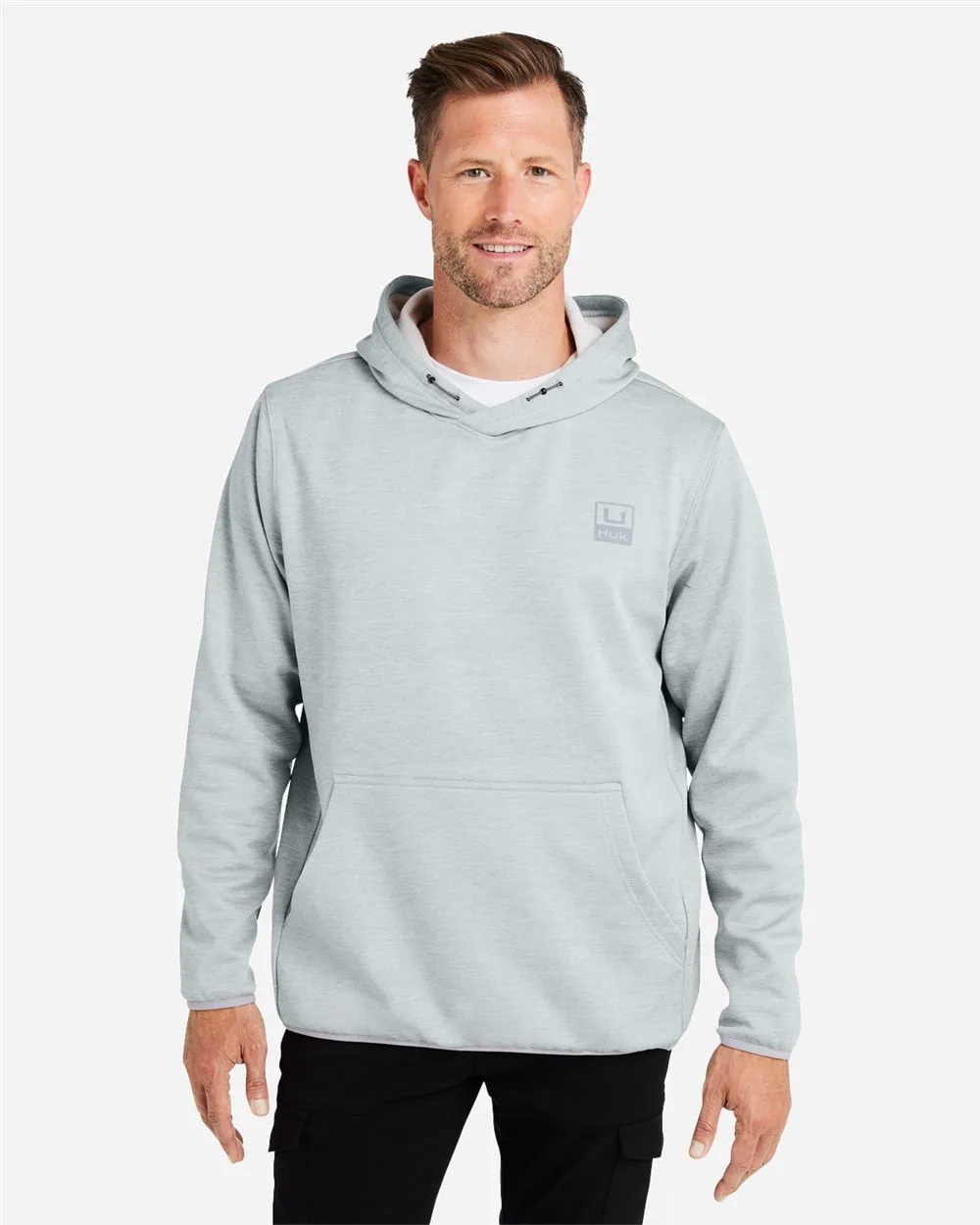 HUK® Men's Coldfront+ Performance Hooded Sweatshirt view 2