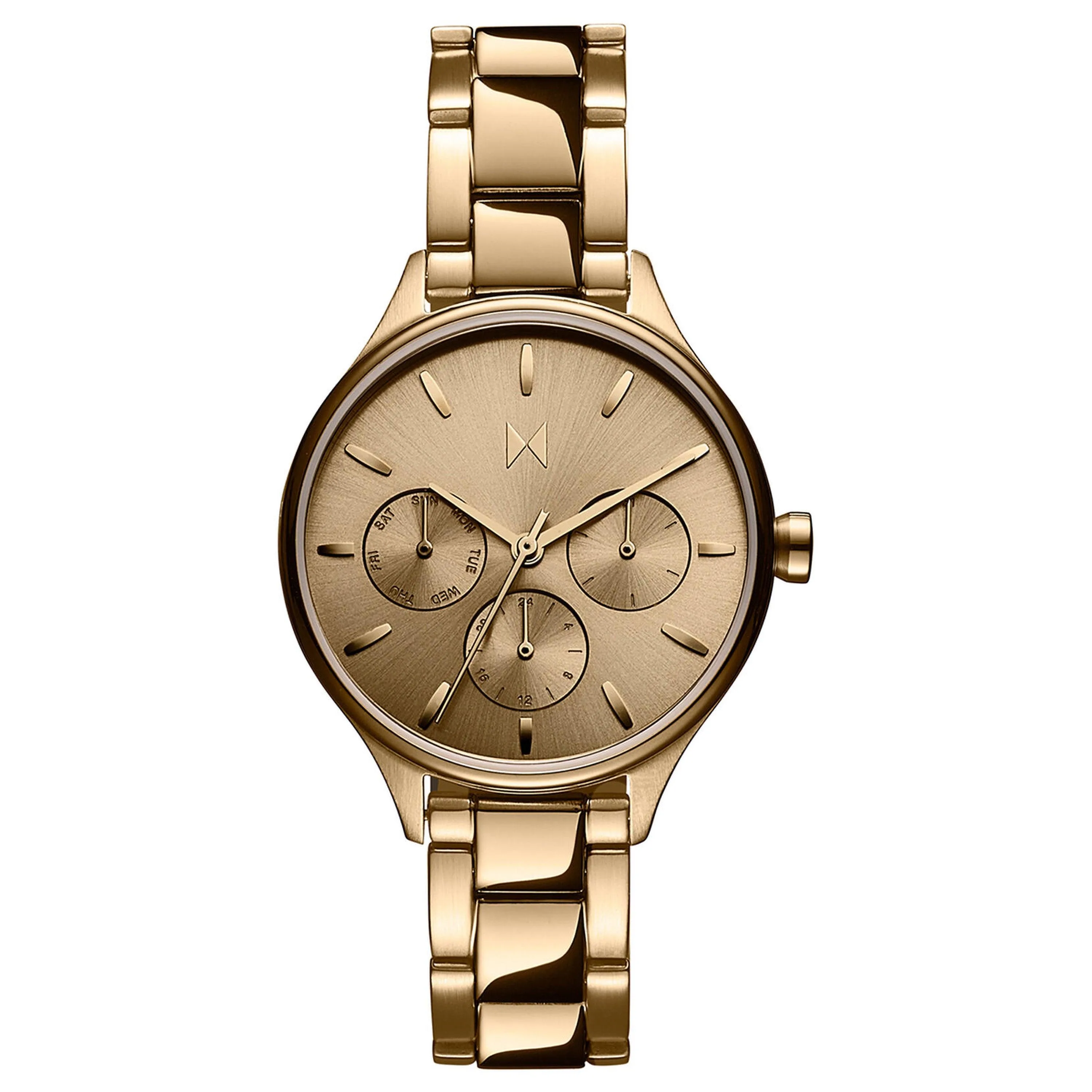 MVMT Ladies Reina Multi Eye Cascade Gold Stainless Steel Watch