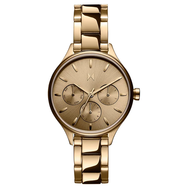 MVMT Ladies Reina Multi Eye Cascade Gold Stainless Steel Watch