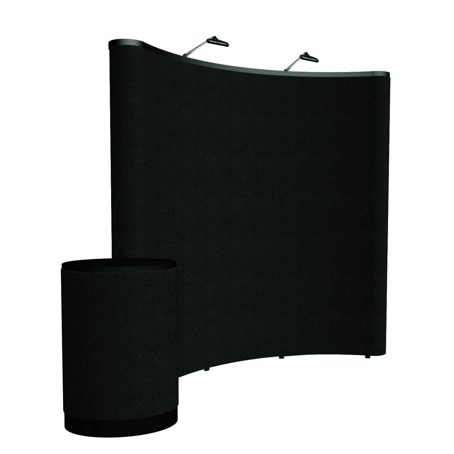 8' Curved ARISE Floor Display Kit (Fabric) view 6