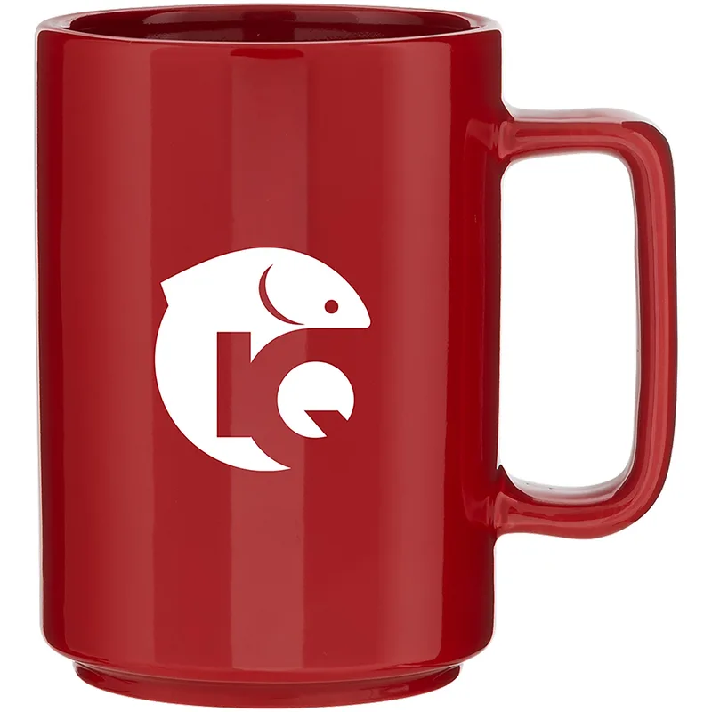 15 oz Falkor Ceramic Mug (Red)