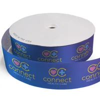 2 1/2" Badge Satin Ribbon - 25yd Roll - Sublimation — Pinking Cut
