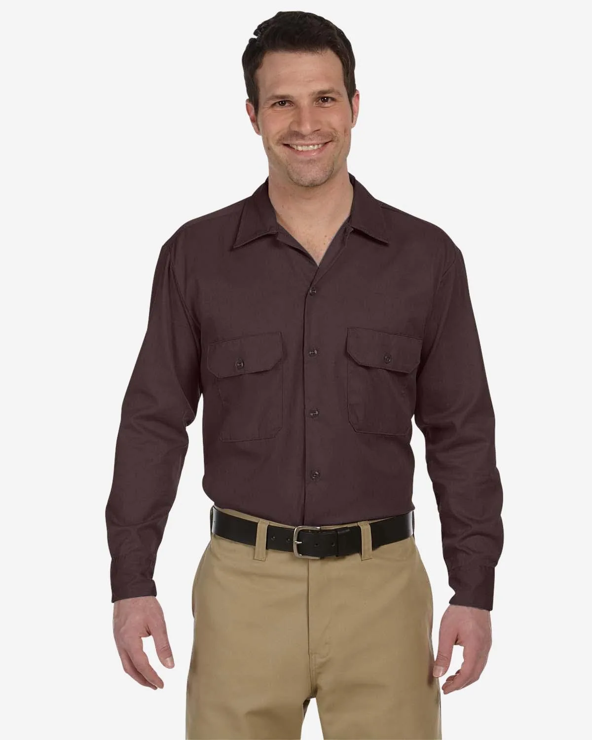 Williamson-Dickie Mfg Co Unisex Long-Sleeve Work Shirt view 4