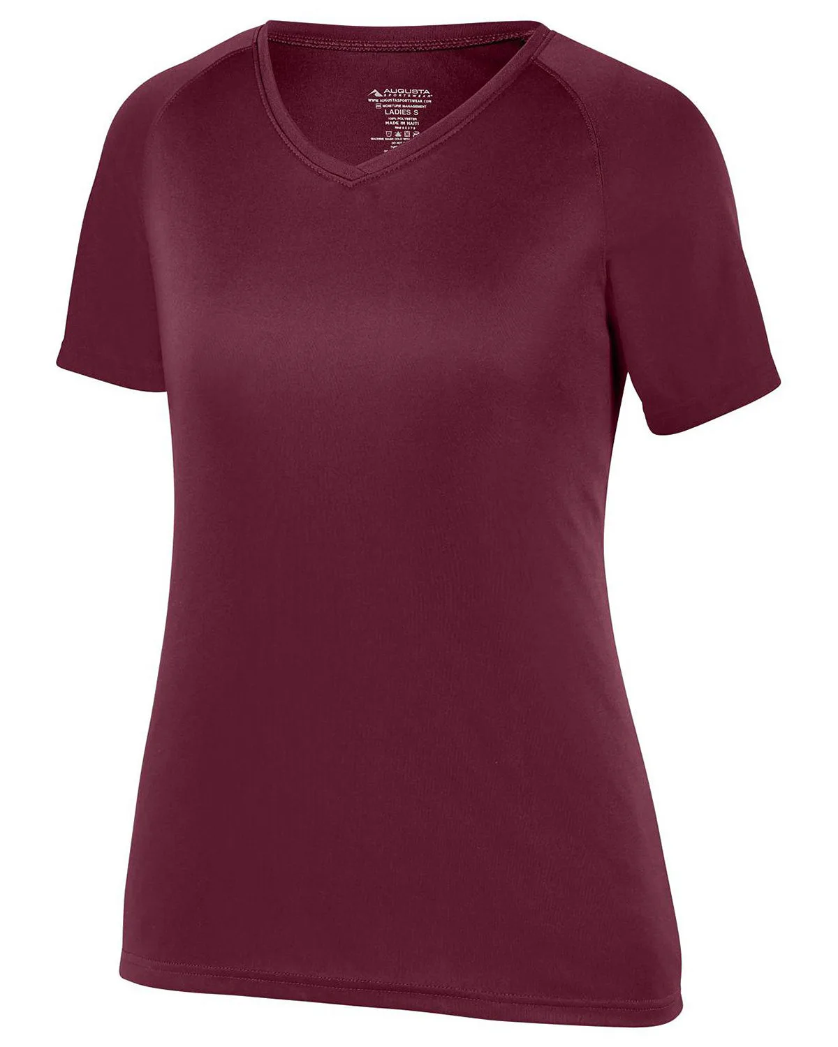 Augusta Girls' True Hue Technology™ Attain Wicking Training T-Shirt view 7