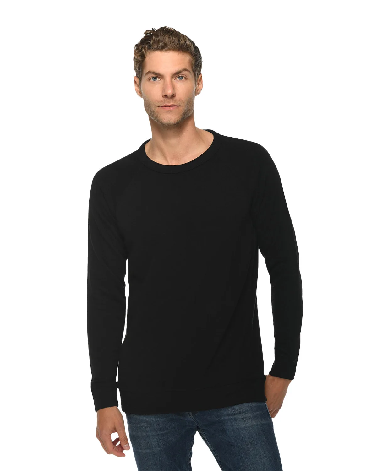 Lane Seven Unisex French Terry Crewneck Sweatshirt