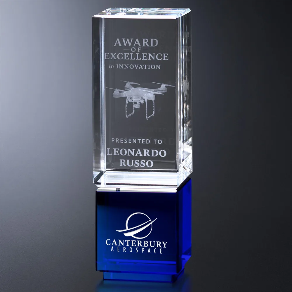 Oakley Award - Blue 6"