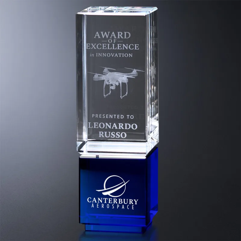 Oakley Award - Blue 6"