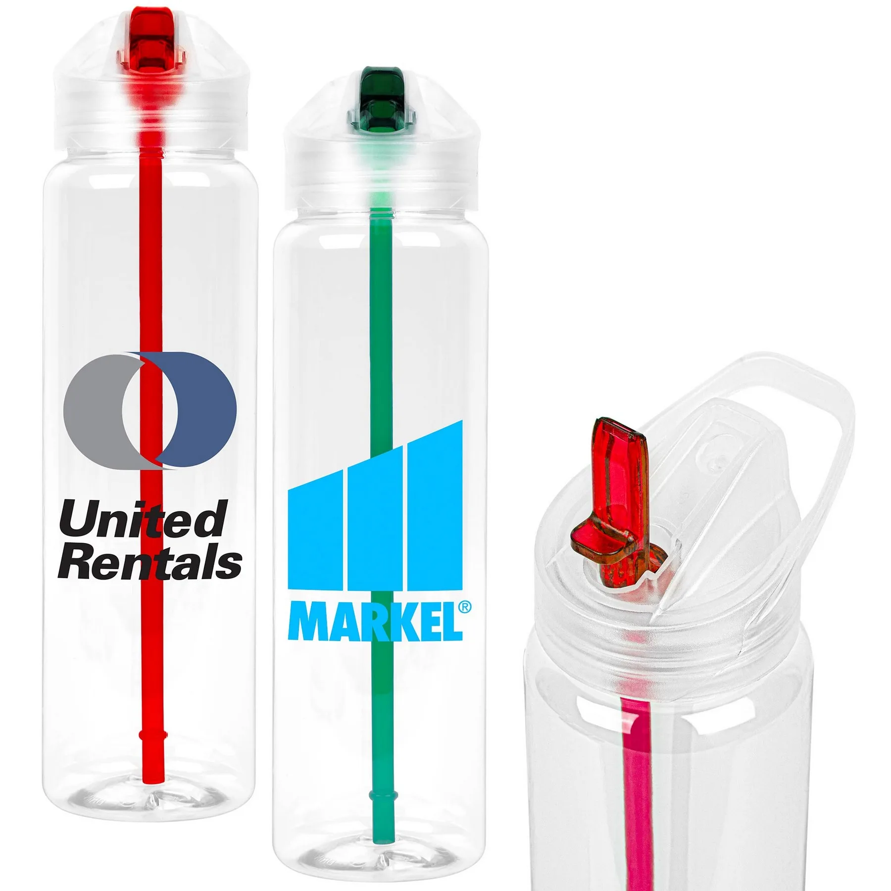 32 Oz. Recyclable Sports Bottle w/Flip-Up Lid view 2
