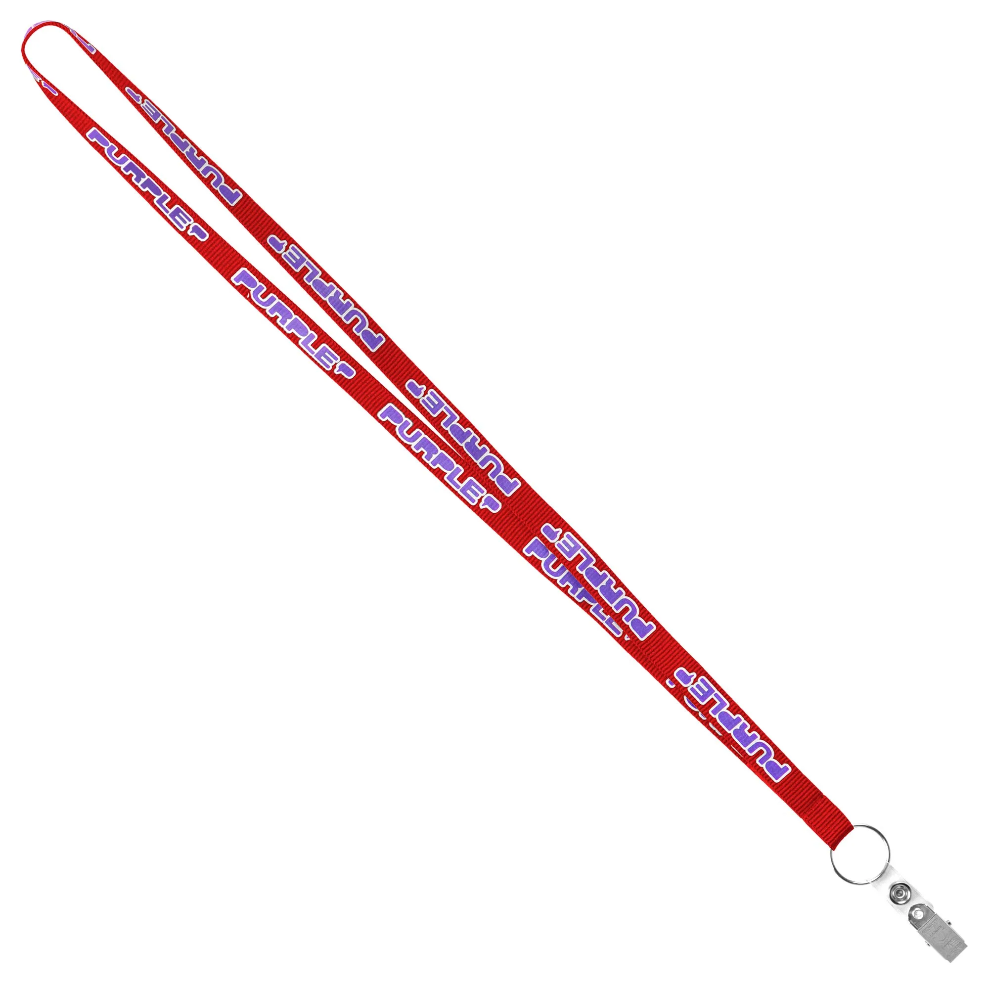 1/2" Recycled Econo Lanyard (QuickShip) 18-24 Days view 6