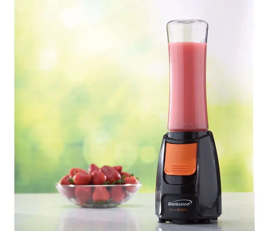 20 Oz. Blend-To-Go Black/Orange Personal Blender
