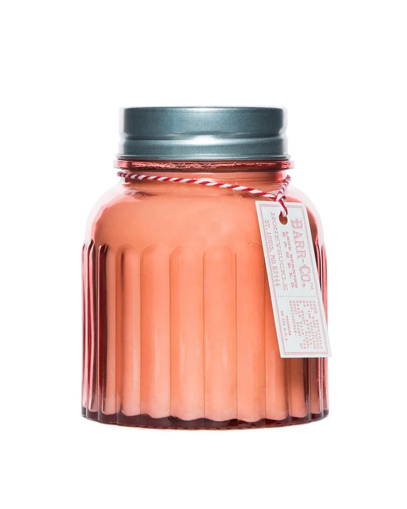 K.Hall Studio Barr-Co. Honeysuckle Apothecary Candle 20 Oz