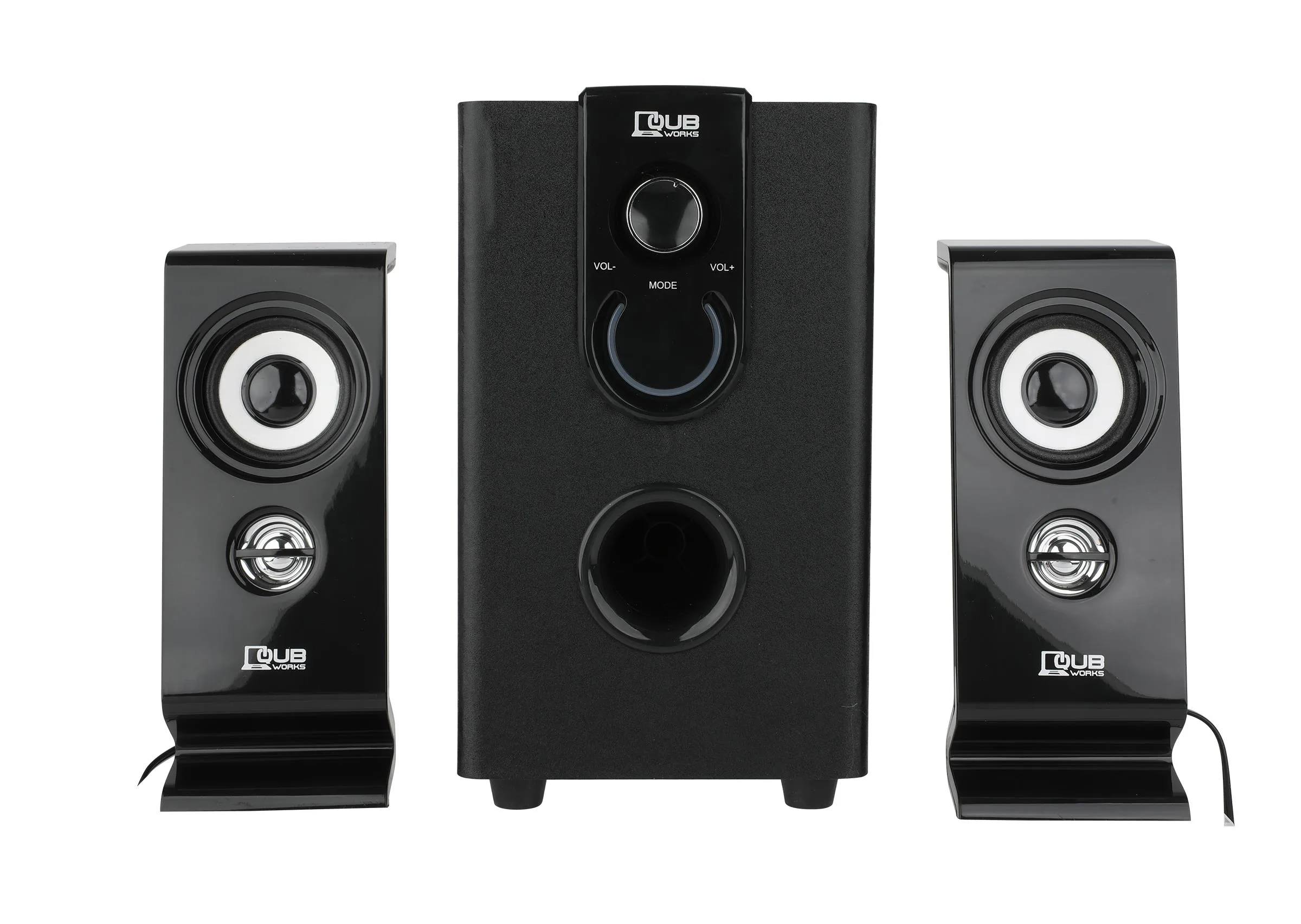 Smart Home, Office & Mobile Qub Works Pc Audio Speaker 2.1 With Bluetooth