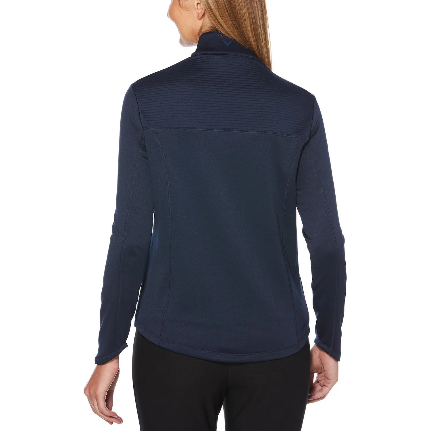 Callaway® Ottoman Women's 1/4-Zip Fleece Pullover with Custom Logo view 3