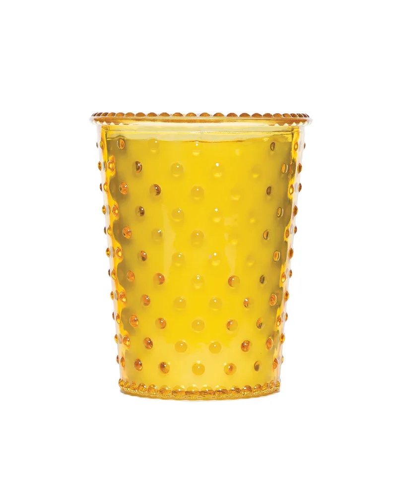 K.Hall Studio Simpatico Meyer Lemon Hobnail Candle 16 Oz