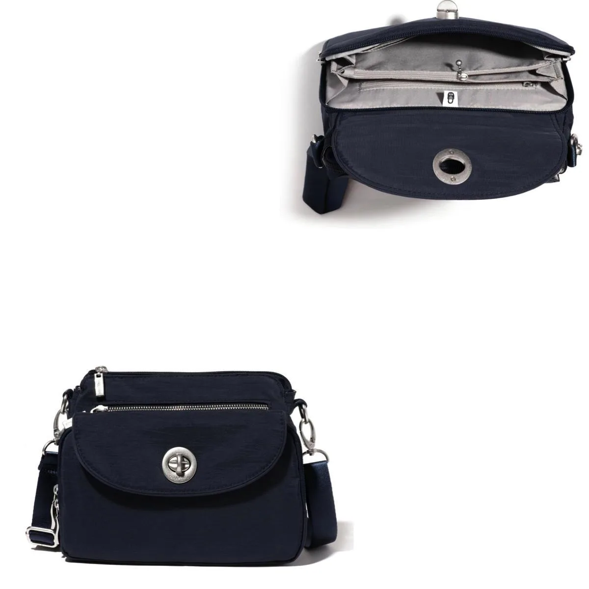 Baggallini Calais Crossbody Bag - French Navy Blue