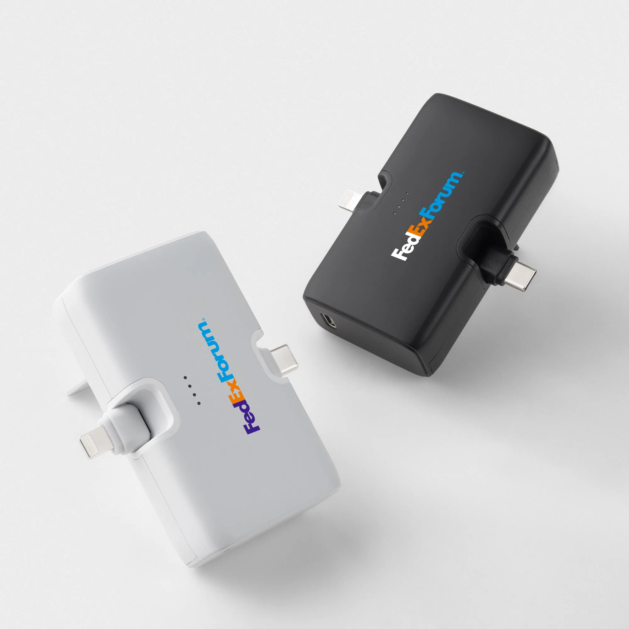 Switch, 4,500 mAh Power Bank with Retractable Ports and Stand