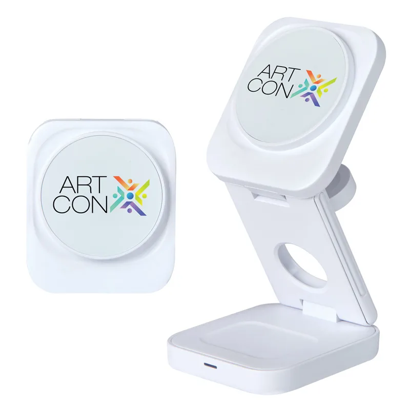 Seth 3-in-1 15W Wireless Charging Station