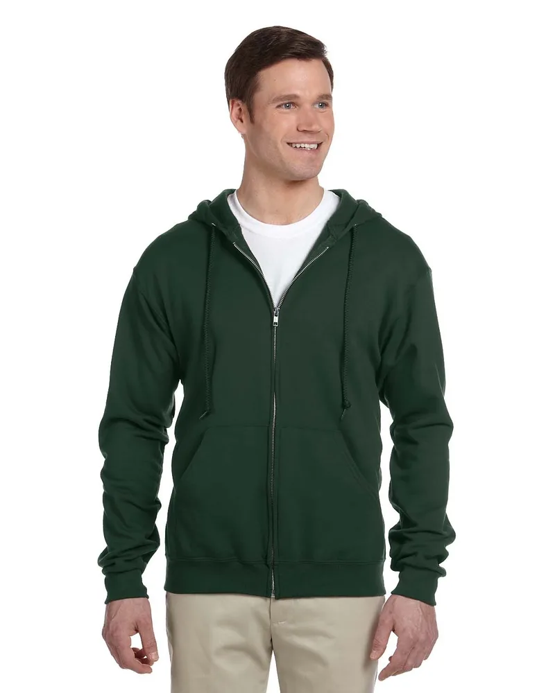 Jerzees Adult NuBlend® Fleece Full-Zip Hooded Sweatshirt view 5