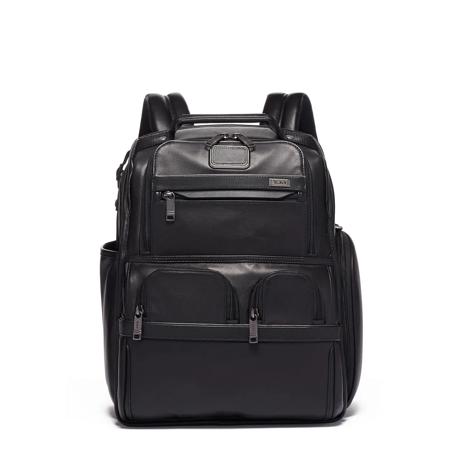 TUMI™ Alpha 3 Compact Laptop Leather Briefcase Pack®