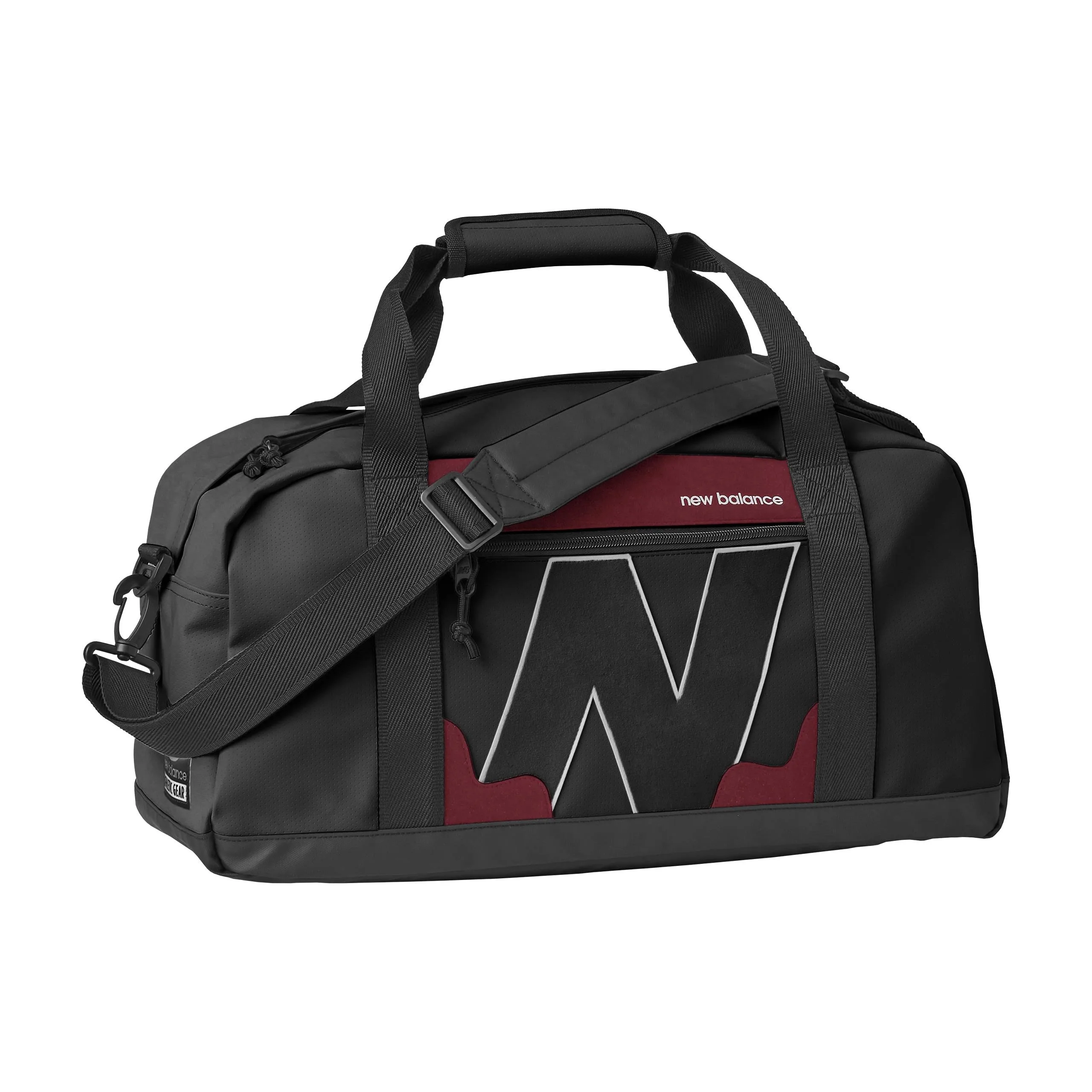 New Balance Legacy Black Duffel Bag 9.6X 19.3