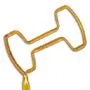 Barbell Inkbend Standard, Bent Pen