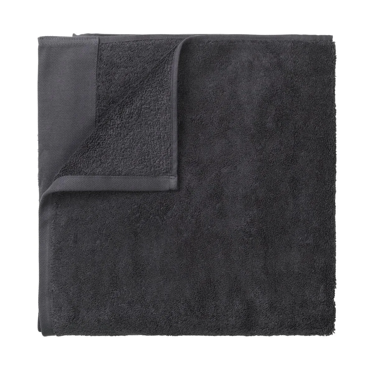 Blomus Riva- Organic Terry Bath Towel 28 X 55 - Magnet Charcoal Gray