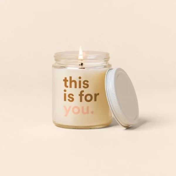 Glass Jar Candle w/Lid - Direct Print view 6