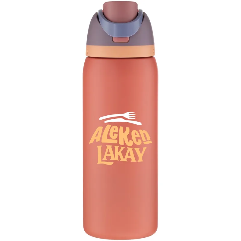 32 oz Owala Freesip Water Bottle (Terracotta Sunset)