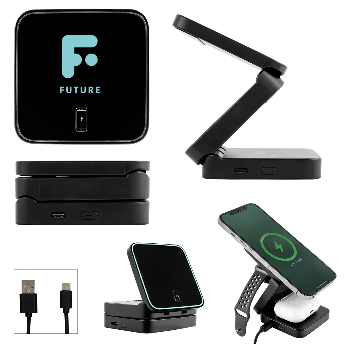 15w Rabs Magnetic Multi-charging Station view 2