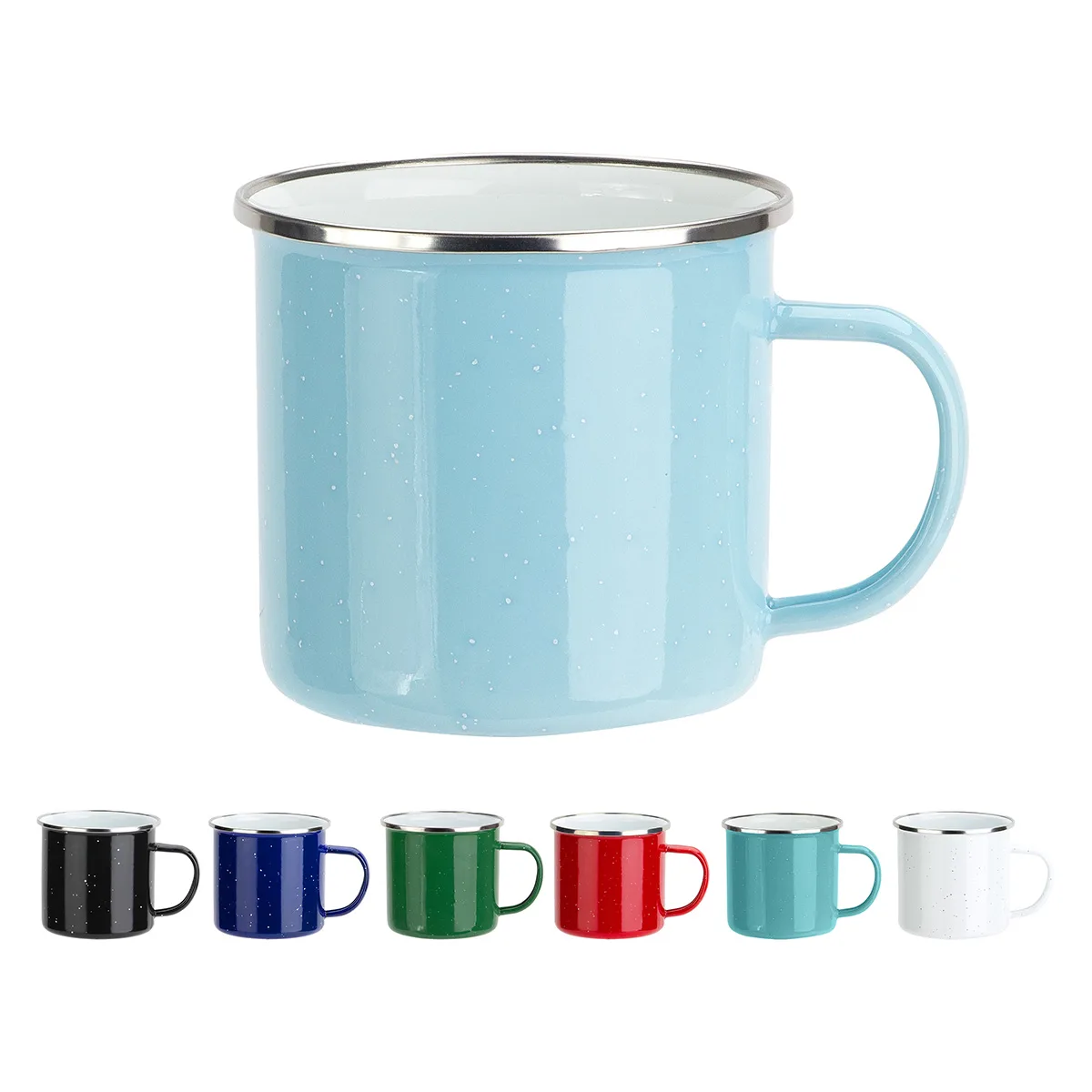 Foundry 16 oz Enamel-Lined Iron Coffee Mug view 2