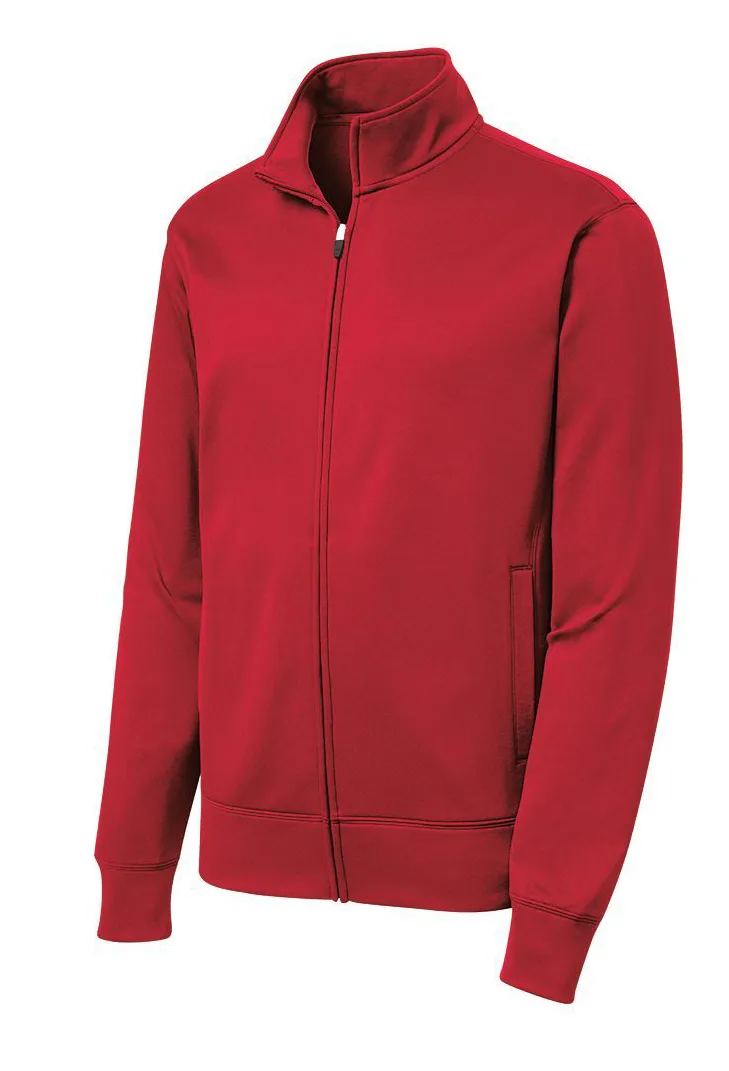 Deep Red Blank Angle View