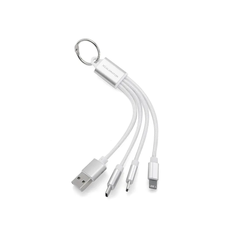 3-in-1 Keychain Charging Cable view 3
