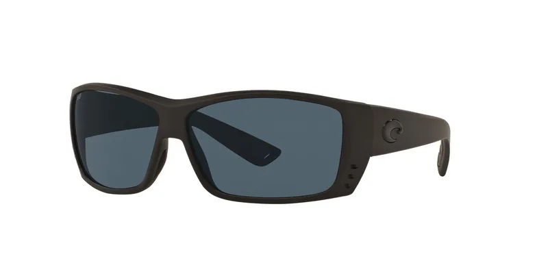 Costa Del Mar Cat Cay Sunglasses - (Frame) Blackout; (Lens) Gray 580P