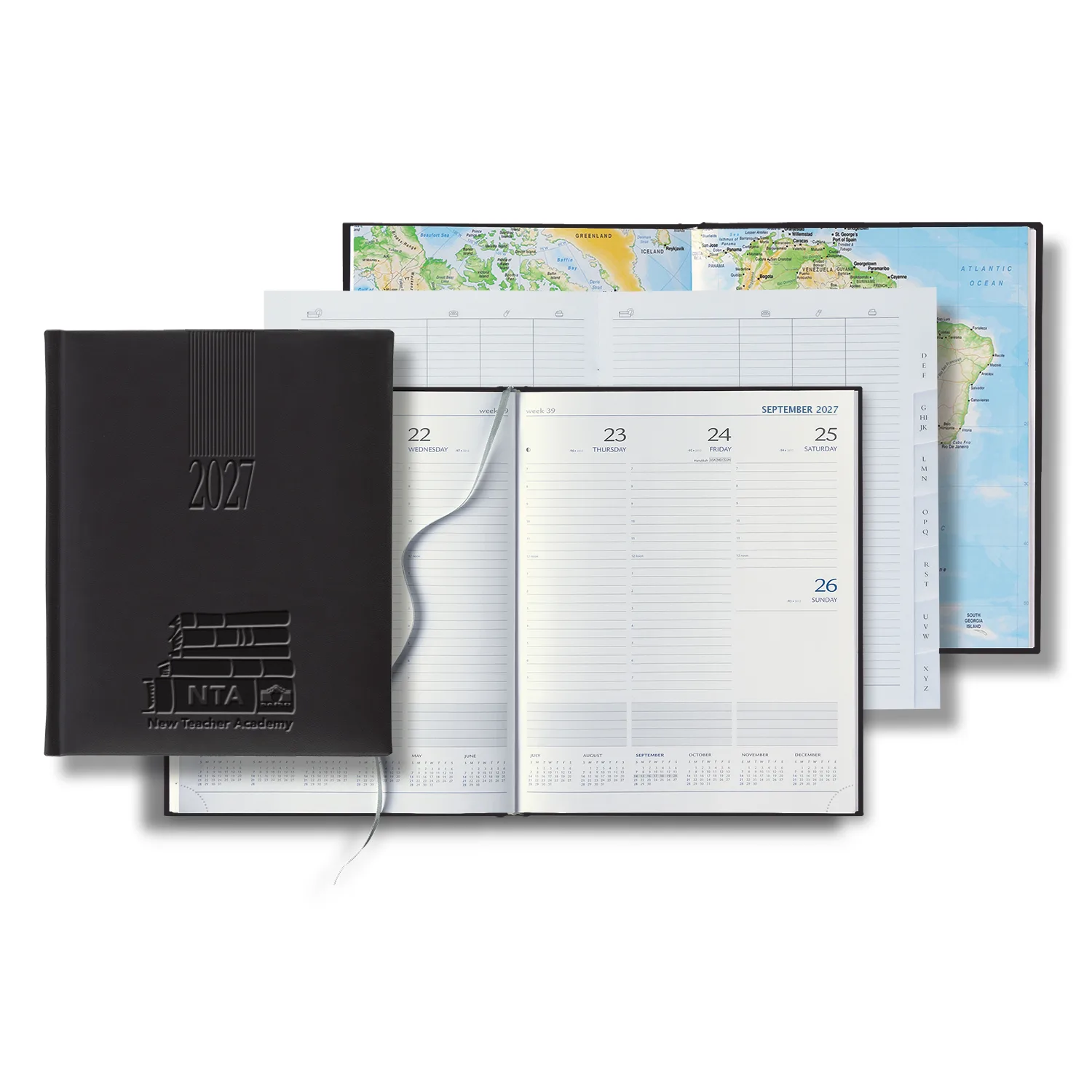 Castelli Tucson Grande Desk White Page Weekly Diary view 4