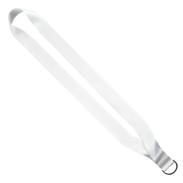 1" Polyester Dye Sublimated Lanyard view 3